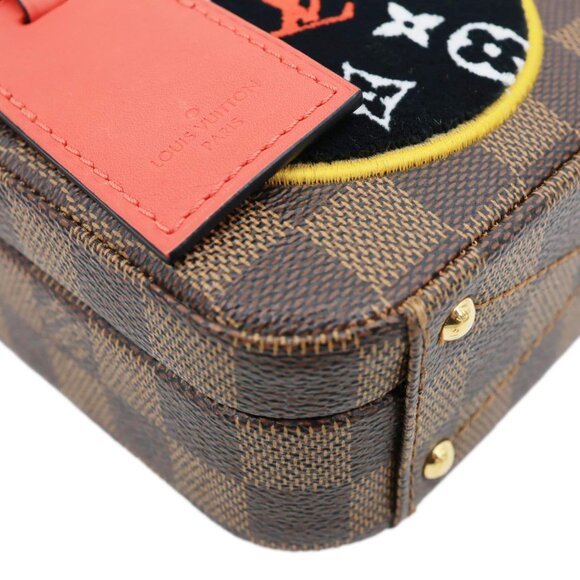 Louis Vuitton  Stories Box Patches Damier Ebene Shoulder Bag Brown - Picture 9 of 15